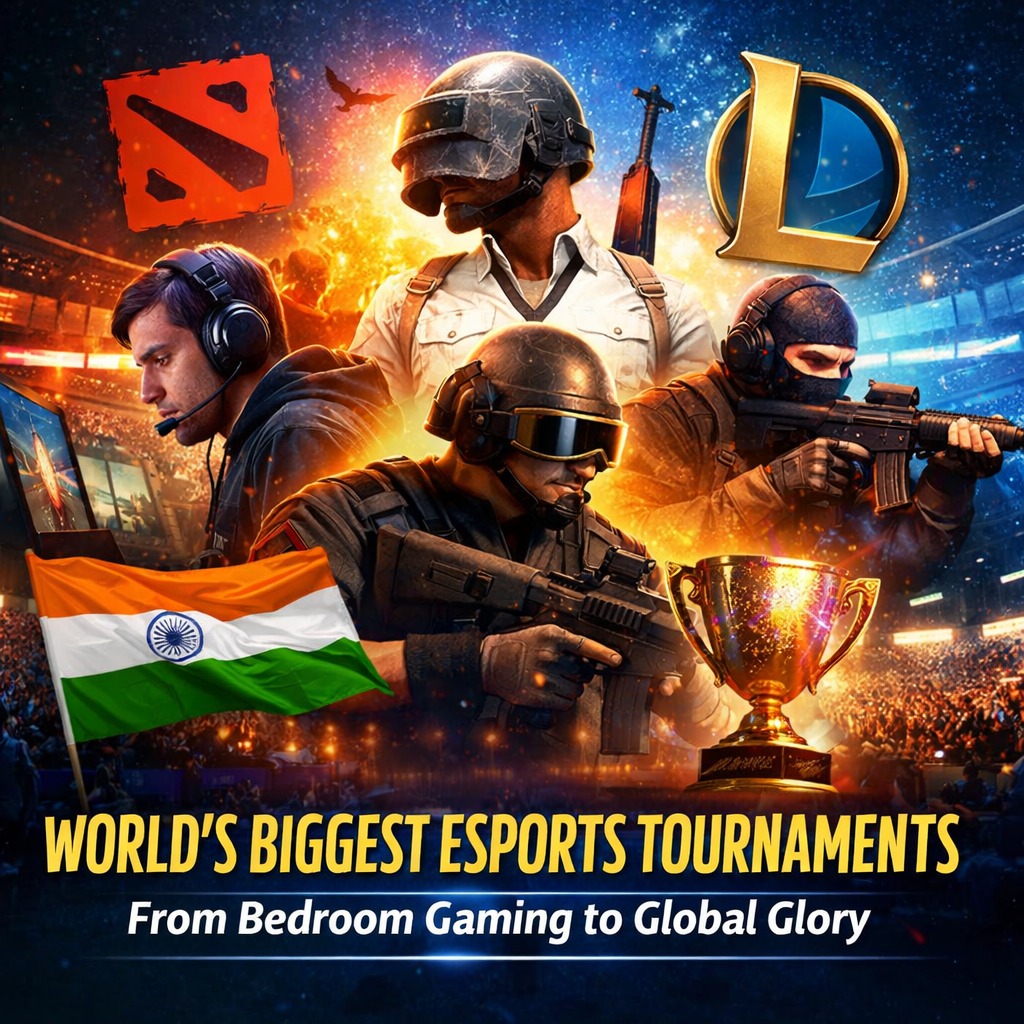 WORLD’S BIGGEST ESPORTS TOURNAMENTS